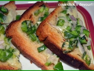 Chilli cheese toast