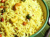 Lemon rice recipe | How to make south Indian lemon rice recipe