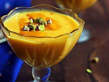 Mango Custard Recipe Video (Eggless)