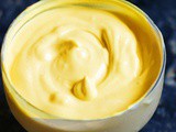Mango whipped cream recipe with low fat cream | Whipped cream frosting recipe