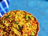 Masala Rice Recipe With Left Over Rice