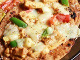 Naan Pizza Recipe | How To Make Naan Pizza