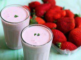 Strawberry lassi recipe, how to make strawberry lassi | Lassi recipes