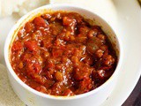 Tomato gothsu recipe | How to make tomato gothsu for idli