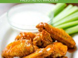 Air Fryer Chicken Wings (Paleo, Keto, Whole30)