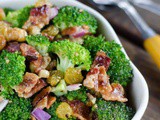 Broccoli Salad with Bacon (Paleo, Whole30, Gluten Free)