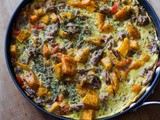 Sausage and Butternut Squash Frittata