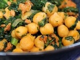 Chickpeas and Chorizo with Kale