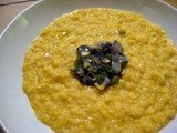 Corn Soup with Sauteed Huitlacoche
