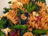 Pasta with Braised Broccolini and Bacon