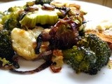 Roasted Broccoli with Gruyere