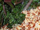 Roasted Kale and Quinoa
