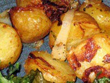 Roasted Rosemary Potatoes with Caramelized Onion