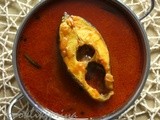 Amma's Fish Curry | Tamarind Fish Curry | South Indian Fish Curry