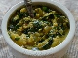 Keerai Masala Oats | Oats Porridge with Drumstick Leaves