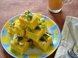 Khaman Dhokla Gujarati Snack Recipe | Instant Dhokla