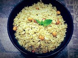Lime flavoured Mint Rice