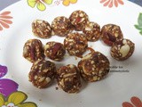 Dates and Goji berry Healthy Ball