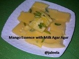 Mango Flavored Milk Agar Agar