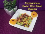 Pomegranate Sweet Corn Salad