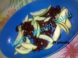 Ramja (Red Kidney Bean) with Raw Mango Salad