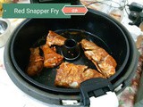 Red Snapper Fish Fry - Air Fryer Fish Fry