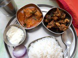 Andhra Style Chicken Gravy with Step By Step Pictures