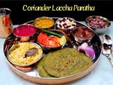 Coriander Laccha Paratha