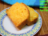 Eggless Carrot Mosambi Tea Cake