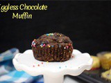 Eggless Chocolate Chocolate Chip Muffin