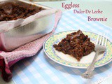 Eggless Dulce De Leche Brownie