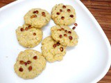 Eggless Pistachio Sesame Cookies