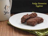 Fudgy Eggless Brownies