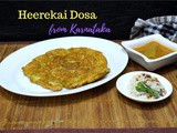 Heerekai Dosa | Ridge Gourd Dosa from Karnataka