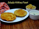 Jolada Hittina Poori ~ a to z Indian Pooris