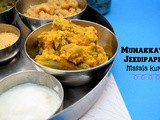 Munakkaya Jeedipappu Masala Kura | Drumstick in Cashew nut Gravy