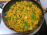 Onion Pepper Egg Bhurji ~ Under 15 Minutes Recipe