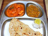 Sprouted Moong Makhani ~ Side dish for Rotis