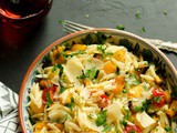Butternut Squash and Cherry Tomatoes Orzo