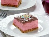 Berry&Chocolate Yogurt Bars/ Ягодно-Шоколадные Йогуртовые Пирожные
