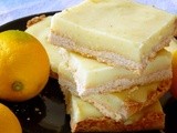 Light Lemon Coconut Bars/Легкие Лимонно-Кокосовые Пирожные