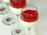 Rose Water Yogurt and Strawberry Jelly/Желе из Клубники и Розового Йогурта