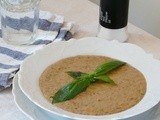 Turkish Aubergine Cream Soup/