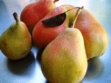 Bourdaloue style pear dessert
