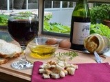 Egg in red wine sauce recipe