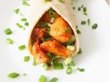 Buffalo Chicken Wraps....step by step