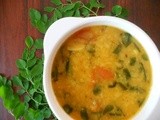Drumstick leaves Dal Curry