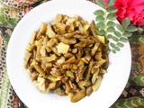 Koorka Mezhukkupuratti/Spiced Slow Fried Chinese Potatoes