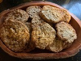 Brown Butter, Oat & Pecan Ice Box Cookies