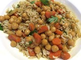 Chickpea Stew made with coconut milk